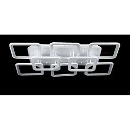 Стельова LED люстра з димерним пультом і підсвічуванням Splendid-Ray 30-3984-10