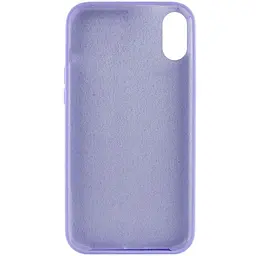 Чохол Silk Full Protective (AA) NO LOGO для Apple iPhone X / XS (5.8") Бузковий / Dasheen - мініатюра 2