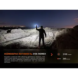 Ліхтар ручний Fenix E35R, блакитний | Лімітована серія - мініатюра 7
