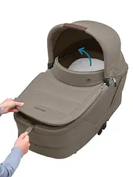Люлька до коляски Maxi-Cosi Sense Twillic Truffle (1522470110) - мініатюра 4
