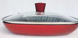 Сковорода гриль Meisterklasse MK-1032-28 red marble - мініатюра 5