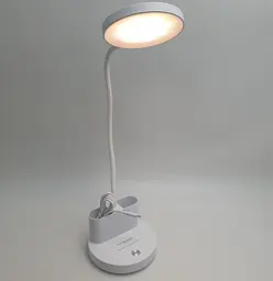 Настільна LED-лампа 40 см сенсорна світлодіодна 6 W акумуляторна (знімний 18650 1200 mAh) 2700–6000 K TITANUM 011 W - мініатюра 9