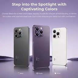Смартфон Oukitel P1 6.7" HD /8GB/256GB/ G99 /5150mAh/ 50+32Мп / Purple - мініатюра 3