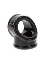 Ерекційне кільце Toy Joy Manpower Triple Pipe C-Ring 6.3 см чорний - мініатюра 5