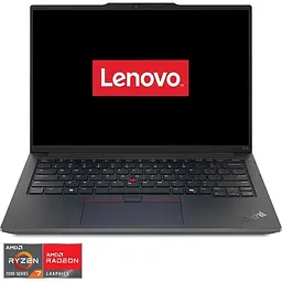Ноутбук Lenovo ThinkPad E14 Gen 6 7 7735HS la 4.75GHz, IPS, 16GB DDR5, 512GB, Без ОС