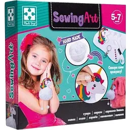 Набір для творчості Vladi Toys брелок своїми руками Єдиноріг VT4205-06 (4820234764112)