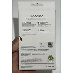 Оригінальний протиударний чохол Tech21 Evo Check для Samsung Galaxy S20 Black - мініатюра 7