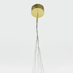 Підвісна LED люстра Sunnysky у золотому корпусі Line.F TG 01D60 - мініатюра 9