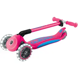 Самокат Globber Elite Lights 3+ колеса з підсвіткою 50 кг фуксія (439-610-3) - мініатюра 8