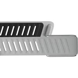 Ремінець ArmorStandart Silicone Tech для Whoop 5.0 / MG Grey with Silver (ARM90097) - мініатюра 3