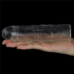Прозора насадка на член Flawless Clear Penis Sleeve Add 1" від LoveToy - мініатюра 6