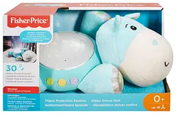 Музичний проектор-нічник Fisher-Price Гіпопотам (CGN86) - мініатюра 2