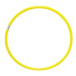 Обруч гімнастичний Хулахуп Середній S0015(Yellow) 72 см