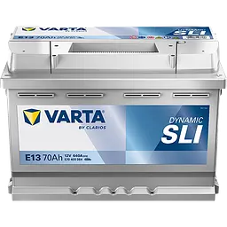 Акумулятор Varta Dynamic SLI 12В 70Аг 640А (EN) R+ (570409064) - мініатюра 2
