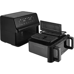 Мультипіч Sencor Dual Vita Fryer чорний 9 л 2700 Вт (SFR9650BK) - мініатюра 6