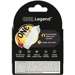 Презервативи One Legend Extra Large 3 шт. - мініатюра 2