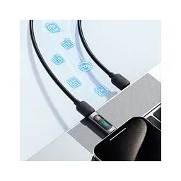 Перехідник USB-C F to USB-C M digital display Essager (EZJTT-TX0G-P) - мініатюра 7