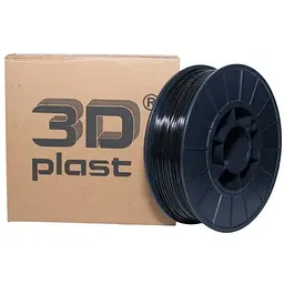 Пластик для 3D-принтера 3Dplast PLA 1.75мм, 0.85кг, gray-graphit (3DPLA17508GGF)