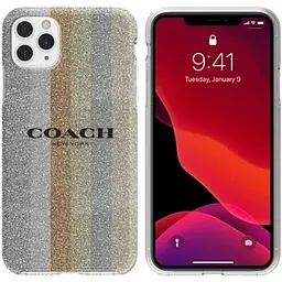Протиударний чохол Coach Protective Case для iPhone 11 Pro Max (6.5") Glitter Americana CIPH-003-GLAMN-V - мініатюра 3
