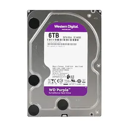 Жорсткий диск 3.5" 6TB 64MB Western Digital Purple WD60EJRX (090-00011) - мініатюра 2