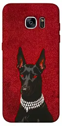 TPU чохол Demsky Premium doberman для Samsung G935F Galaxy S7 Edge