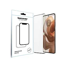Скло захисне BeCover Motorola Edge 50 Ultra Black (712345)