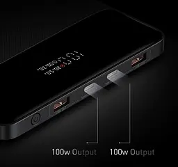 Зарядний пристрій Power bank Baseus Blade 100W 20000mAh для ноутбуків - мініатюра 5