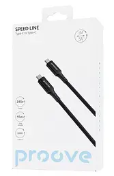 Кабель Proove Speed Line Type-C to Type С 240W USB 4.0 1m (CCSL60002201) - мініатюра 2