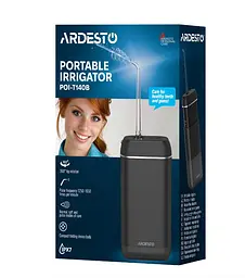 Іригатор портативний Ardesto 140 мл Чорний (2642351762) - мініатюра 7
