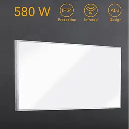 Обігрівач інфрачервоний панельний Trotec TIH 500 S 905x605 mm 580W White (1410003012) - мініатюра 6