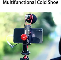Тримач для телефону Ulanzi Vijim Metal Phone Tripod Mount UV-2110 ST-14 Black - мініатюра 8