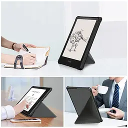 Обкладинка Ultra Slim Origami BeCover для Amazon Kindle Paperwhite 11th Gen. 2021 Gray (707221) - мініатюра 5