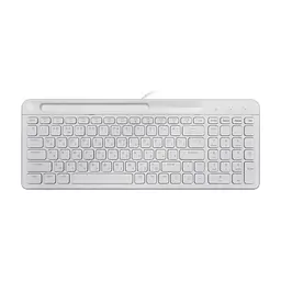 Клавіатура Maxxter KB-01W-UA USB White (KB-01W-UA)