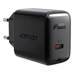 МЗП Acefast A1 PD20W (1USB-C) Black - мініатюра 2