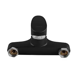 Змішувач для ванни Plamix Cezar-009 Euro SET matte black PM0693 Чорний матовий - мініатюра 3