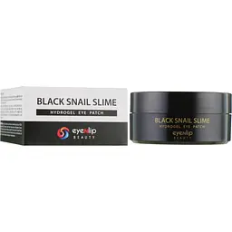 Патчі для зони під очима Eyenlip Black Snail Slime Hydrogel Eye Patch 60 шт.