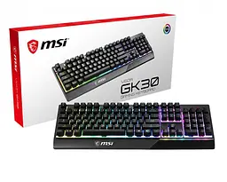 Клавіатура GAMING BLACK UA VIGOR GK30 MSI - мініатюра 4