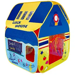 Складаний дитячий будиночок-намет Luck House для активних ігор хлопчиків і дівчаток у кімнаті та у дворі