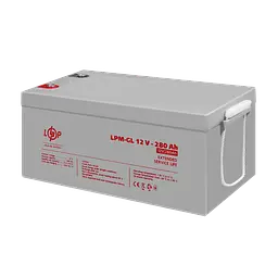 Акумулятор гелевий LPM-GL 12V - 280 Ah - мініатюра 3