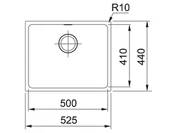 Кухонна мийка Franke Sirius SID 110-50 (125.0395.602) - мініатюра 2