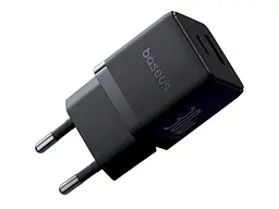 Мережевий зарядний пристрій BASEUS Palm 30 W Black (P1011160A113-00) - мініатюра 2