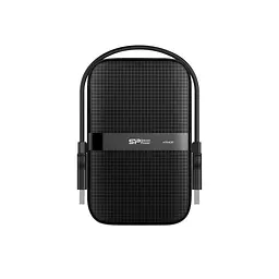 Зовнішній жорсткий диск Silicon Power Armor A60 1 TB Black (SP010TBPHDA60S3A) - мініатюра 4