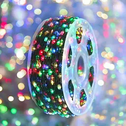 Гірлянда на котушці Роса 50 м,500 LED з пультом Мультик