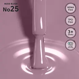 Гель-лак Shelly 25 Nude Blush 12 мл - мініатюра 2