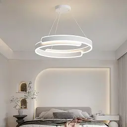 Стильна підвісна LED-люстра Art 2461/500+500WH - мініатюра 4