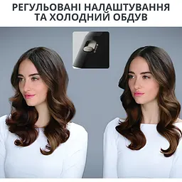 Фен-щітка Rowenta Renewal Brush Active 1000 Вт чорний (UB9540F0) - мініатюра 14