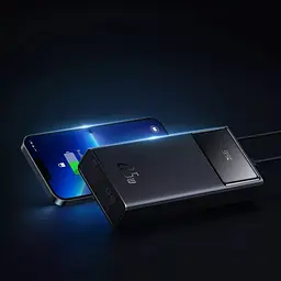 Портативна батарея - акумулятор Baseus Star-Lord Digital Display 22.5W 30000mAh чорна - мініатюра 4