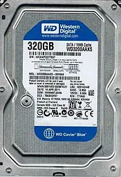 Жорсткий диск Western Digital 3.5 WD Blue 320Gb (WD3200AAKS) Б/в