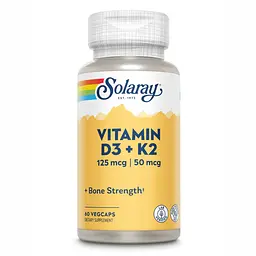 Вітамін Д3 з К2, Vitamin D-3 & K-2 - 60 vcaps