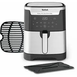 Мультипіч Tefal EasyFry&Grill XXL 1830 Вт чорно-сіра (EY801D15) - мініатюра 2
